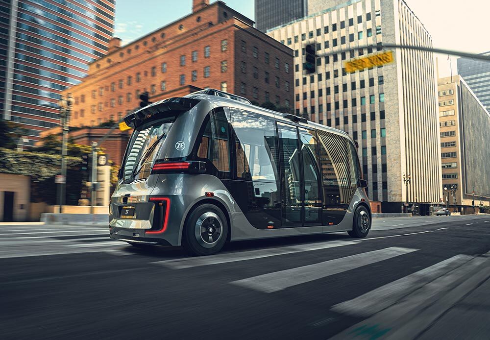 Autonome Shuttle-Busse sollen künftig den ÖPNV in Städten revolutionieren