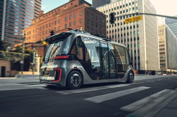 Autonome Shuttle-Busse sollen künftig den ÖPNV in Städten revolutionieren