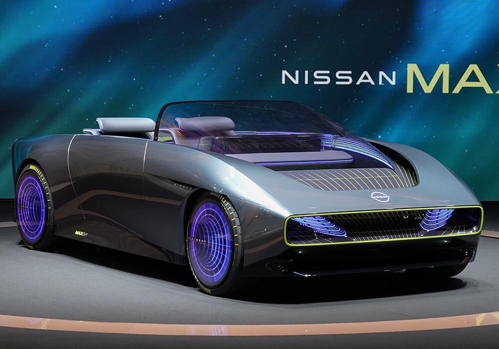 Den Elektro-Roadster Nissan Max-Out gibt es nun auch in echt