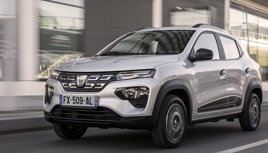 Sieger der Jahresauswertung 2022 von Green NCAP ist der Dacia Spring