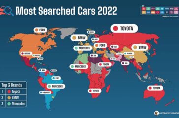 In 69 Ländern ist Toyota die meistgesuchte Automarke. Vor allem in Afrika, Asien, Lateinamerika und Australien sind die Japaner gefragt