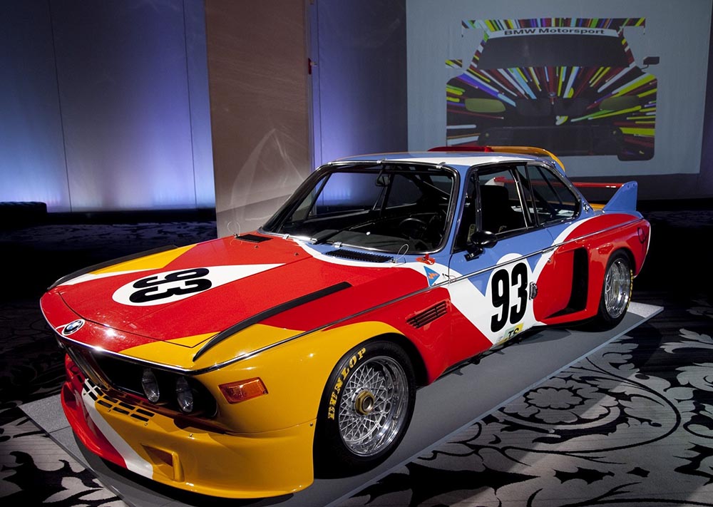 BMW hat eine lange Tradition bei Art Cars. 