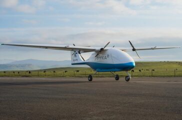 Beim Pelican Cargo soll es sich laut Hersteller Pyka um das größte elektrisch und autonom fliegende Cargo-Flugzeug handeln
