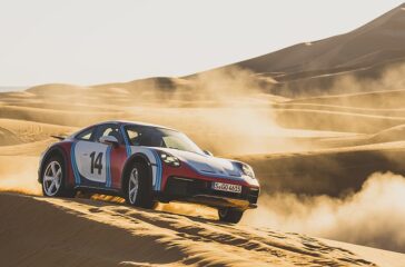 Die beste Umgebung, um zu testen, zu was der 911 Dakar fähig ist, liefert natürlich die Wüste