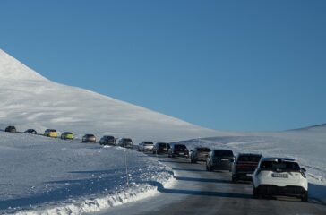 Die E-Autos wurden im Reichweitentest vornehmlich bei Minusgrade bewegt