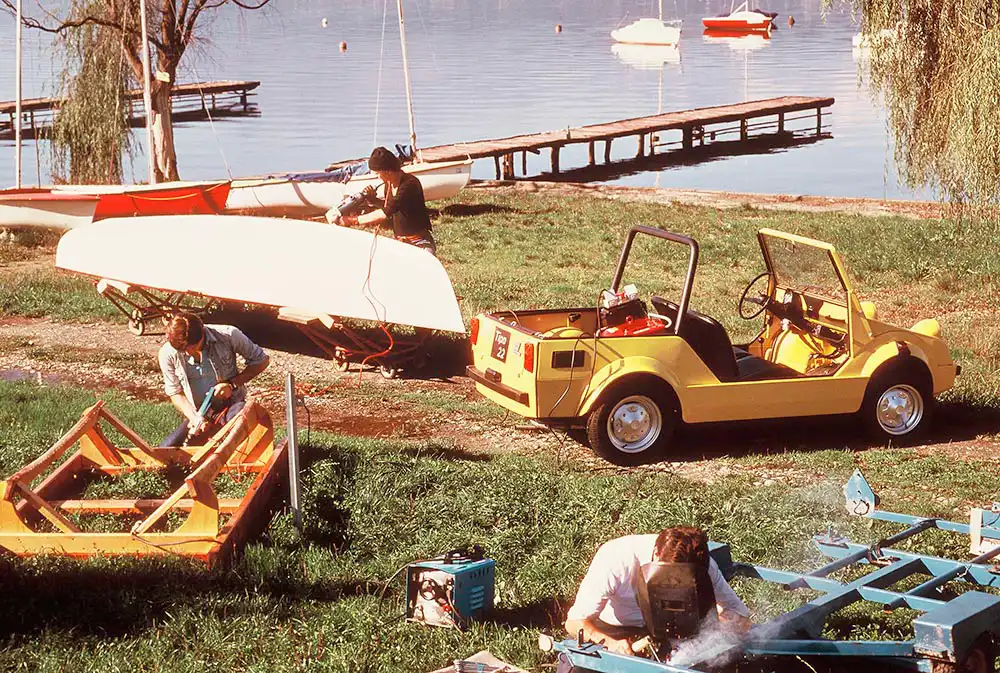 Cavaletta hieß ein italienischer Strandwagen auf Basis des Fiat 126, der zur Enttäuschung vieler Beachcar-Freunde nicht in Großserie gelang.