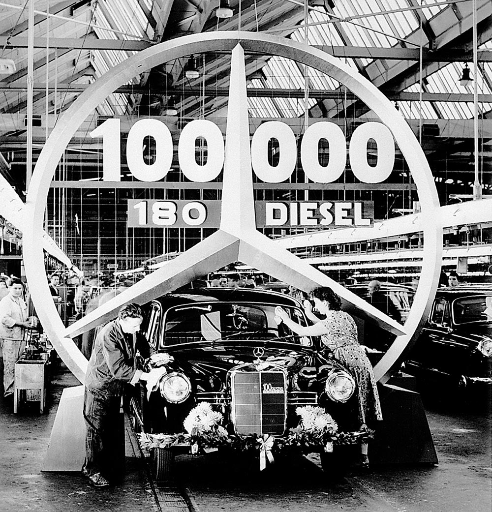 1958 wurde das 100.000ste Modell gebaut.