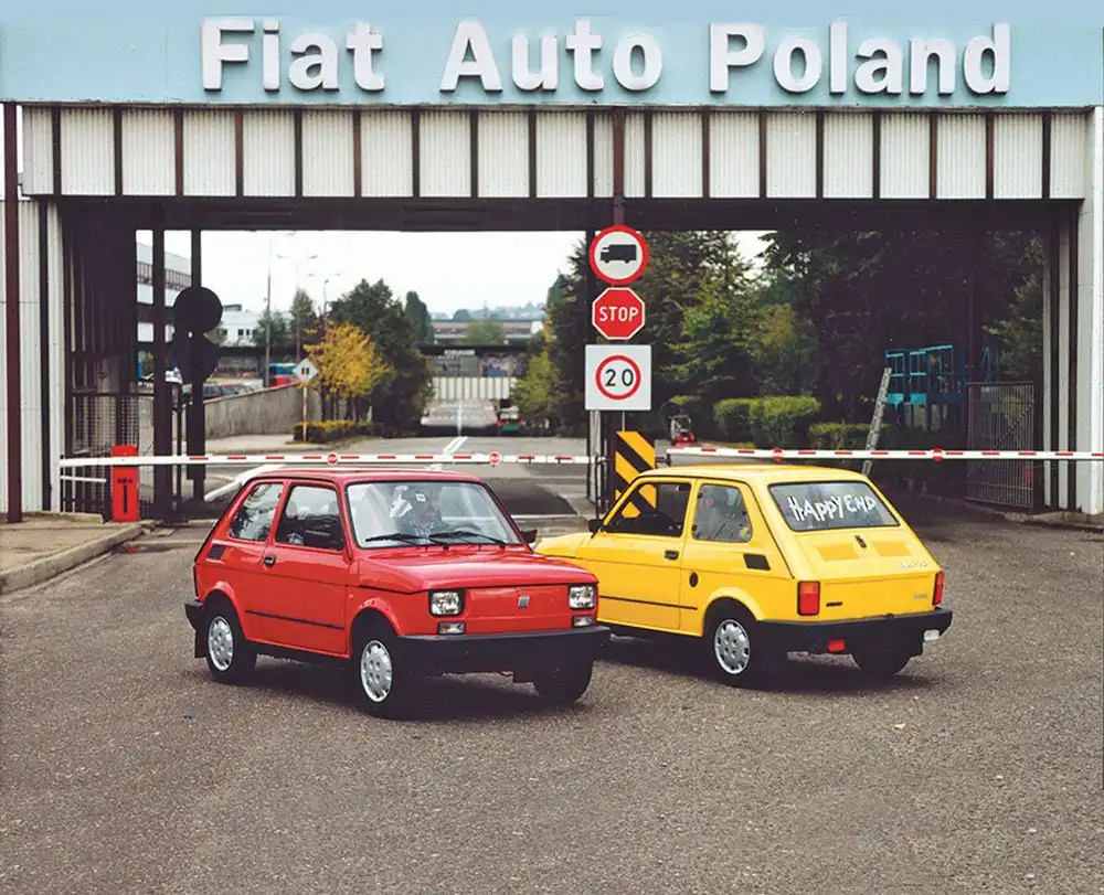 Am 22. September endet die Produktion des Fiat 126 in Polen nach 3.318.674 Einheiten in Polen.