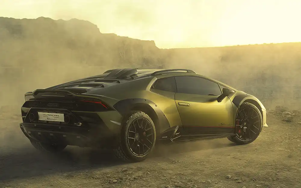2023 wird Lamborghini einige neue Modelle einführen. Dazu gehörrt auch der Sterrato genannte Huracan mit Offroad-Fahrwerk.