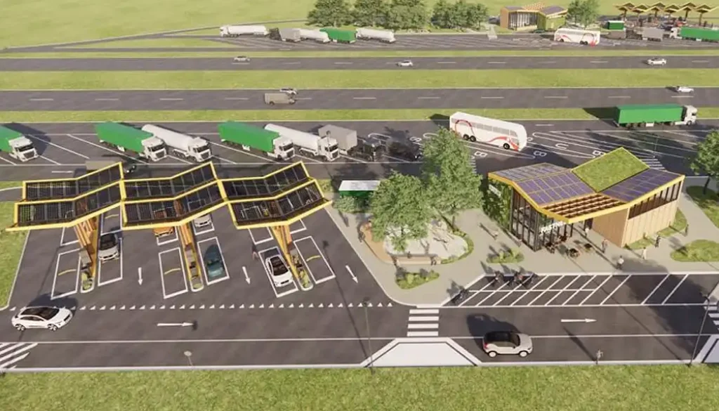 Fastned baut in Belgien eine reine E-Raststätte