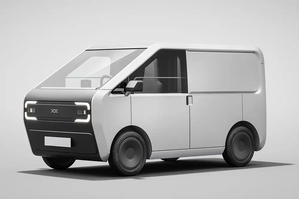 Bis zu 2.100 Liter Ladegut soll in den Helixx Cargo passen.