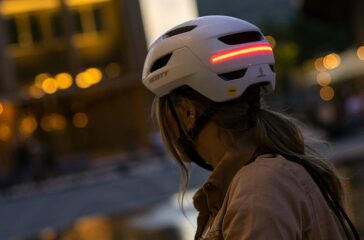 Der Scott La Mokka verfügt über ein integriertes Bremslicht