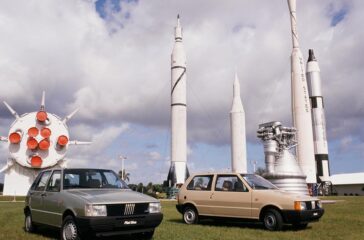 Premmiere hat der Fiat Uno vor 40 Jahren im Weltraumzentrum Cape Canaveral gefeiert