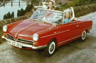 1963 feierte der NSU Wankel Spider mit Einscheiben-Kreiskolbenmotor Premiere. Foto: Audi AG