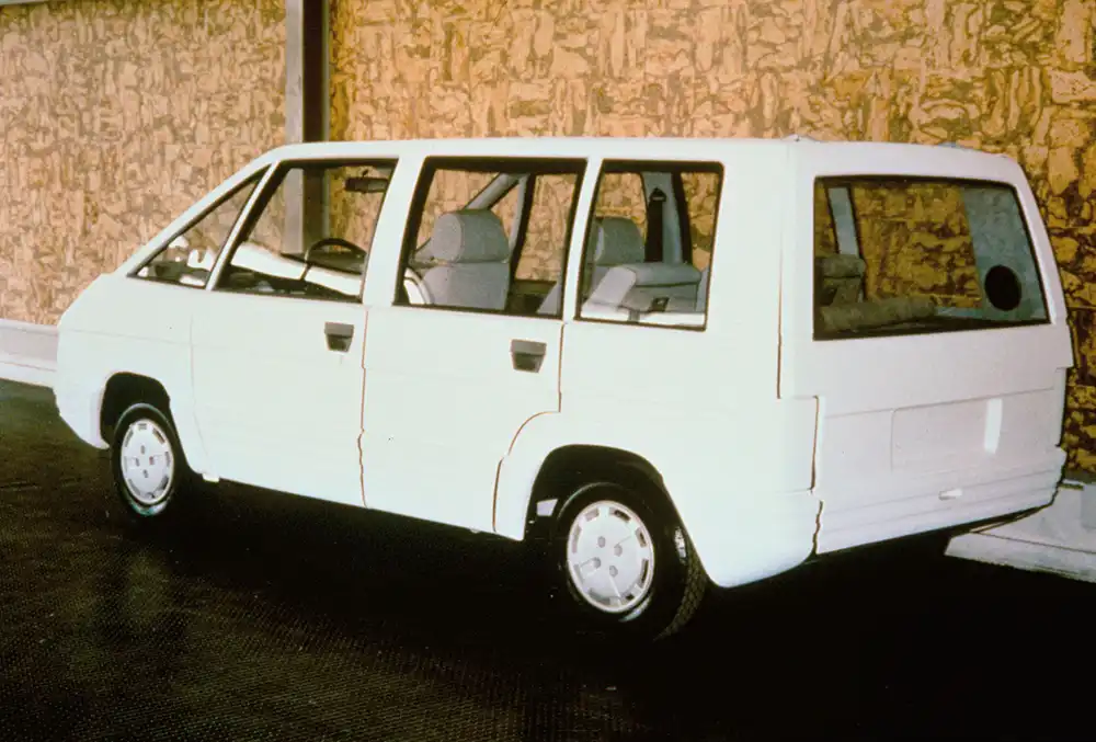 Schon der Prototyp trug die typischen Züge.