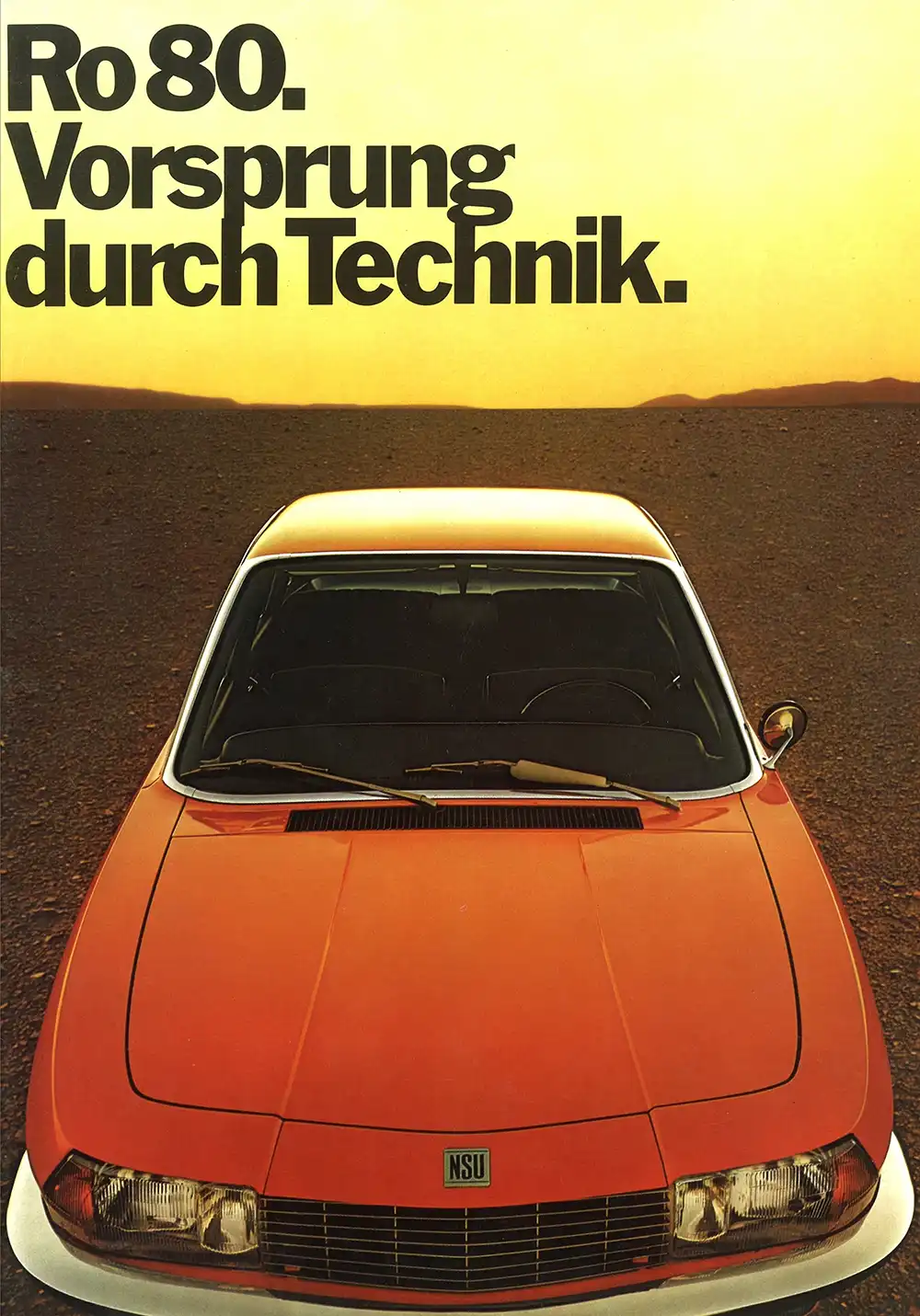 Im Februar 1968 gewann der NSU Ro 80 in Amsterdam die europäische Medienauszeichnung „Auto des Jahres“.