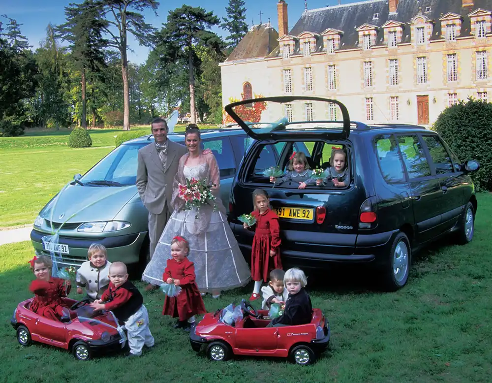 Für Familien mit Kindern ist der Espace das optimale Auto.