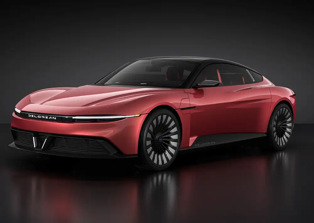 Beim neuen Design des DeLorean scheiden sich die Geister.