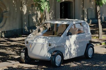 Mit dem "O" hat die schwedische Firma Luvly ein einfaches E-Auto für den Stadteinsatz entwickelt