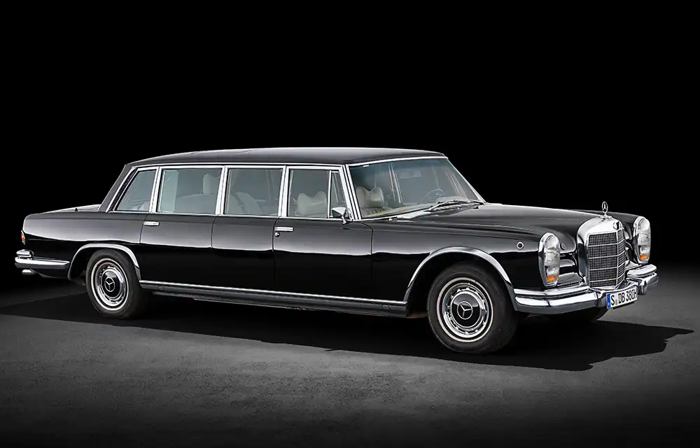 Der Mercedes-Benz 600 Pullman war ab 63.500 Mark erhältllich.