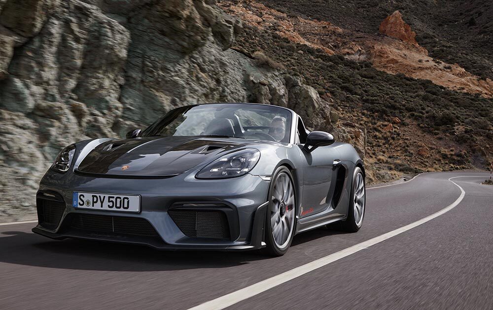 Nomen est omen: Wo SPY draufsteht, ist bei Porsche auch ein Spyder dahinter