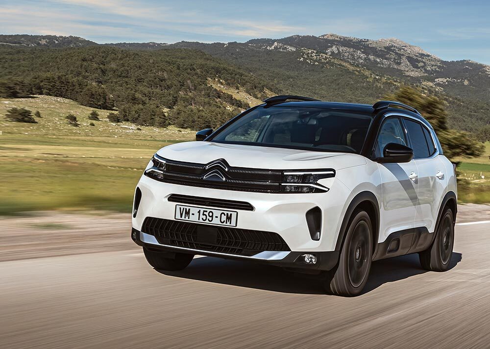 Den Citroen C5 Aircross gibt es nun auch mit Mildhybrid Foto: Citroen