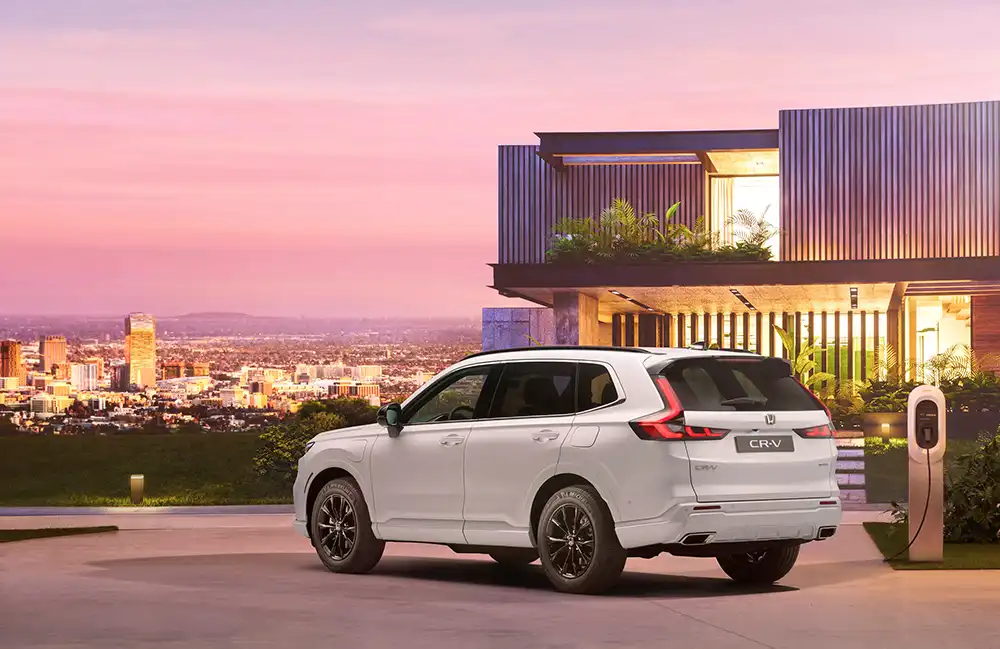 Die vielen Kurven und Schwünge im Blechkleid sind passé. Beim neuen CR-V setzt Honda auf sachlichen Schick.