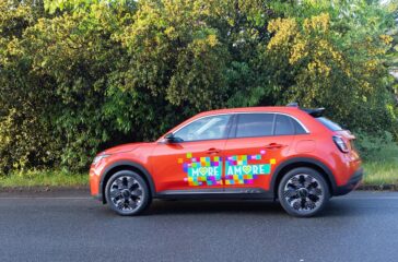 Der Fiat 600 steht kurz vor dem Start