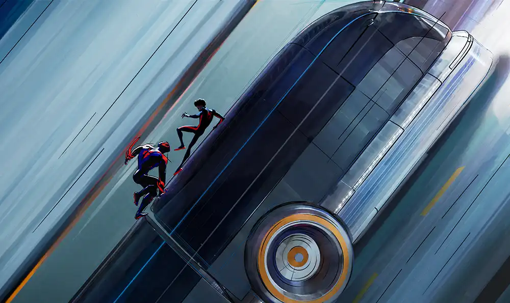„Spider-Man: Across the Spider-Verse“. Foto: Hyundai und Sony Pictures