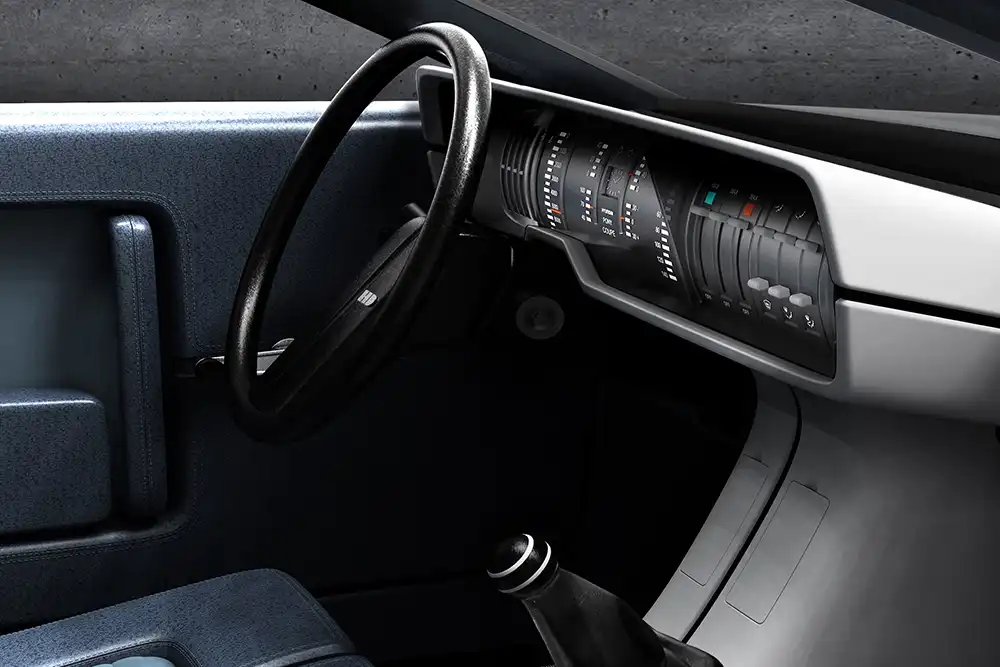 Zu seiner Zeit modern: der Innenraum des Pony Coupé.