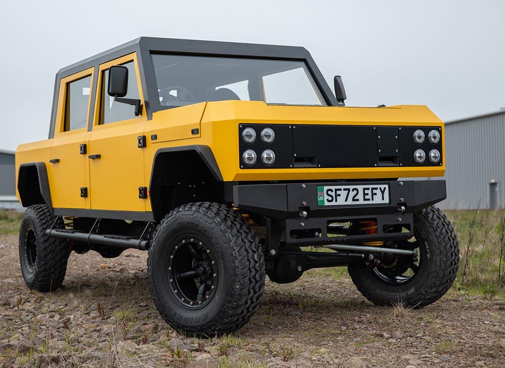 Munro bringt vom Elektro-Offroader MK_1 auch eine Pick-up-Version