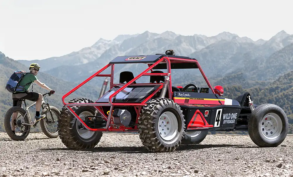 Vorbild für den Wild One ist ein 80er-Modell des RC-Autoherstellers Tamiya.