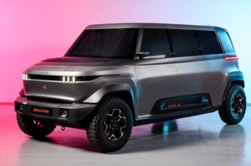 Vom Space hat die Evolution GmbH bereits ein Konzeptfahrzeug auf die Räder gestellt