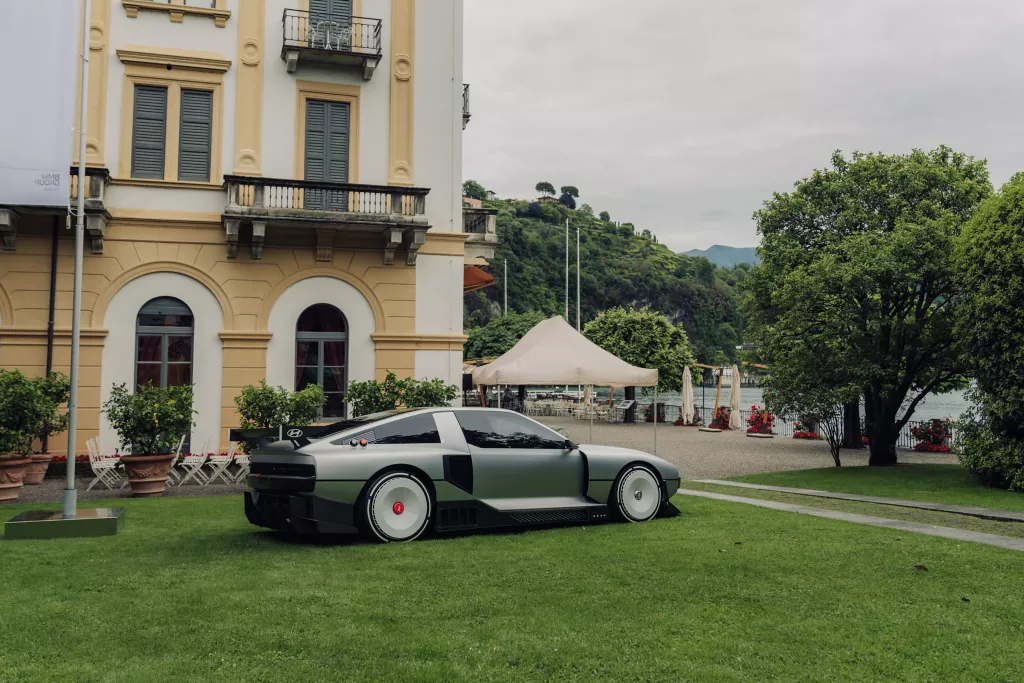 N Vision 74 Konzept von Hyundai am Concorso d'Eleganza Villa d'Este 2023.