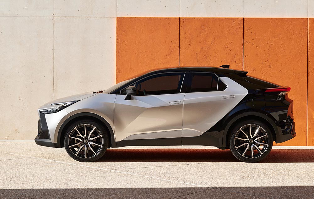 Der neuen Toyota CH-R ist auch als Plug-in-Hybrid zu haben.