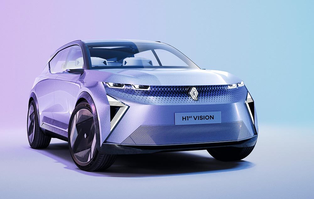 Renault hat die Studie eines kompakten Crossovers vorgestellt. Foto: Renault