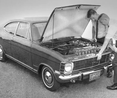 Opel entwickelte 1968 auf Basis des drei Jahre zuvor lancierten Kadett (B) den Typ Kadett Stir-Lec mit Stirling-Heißgasmotor im Heck des Kompaktklassemodel. Foto: Opel_Stellantis