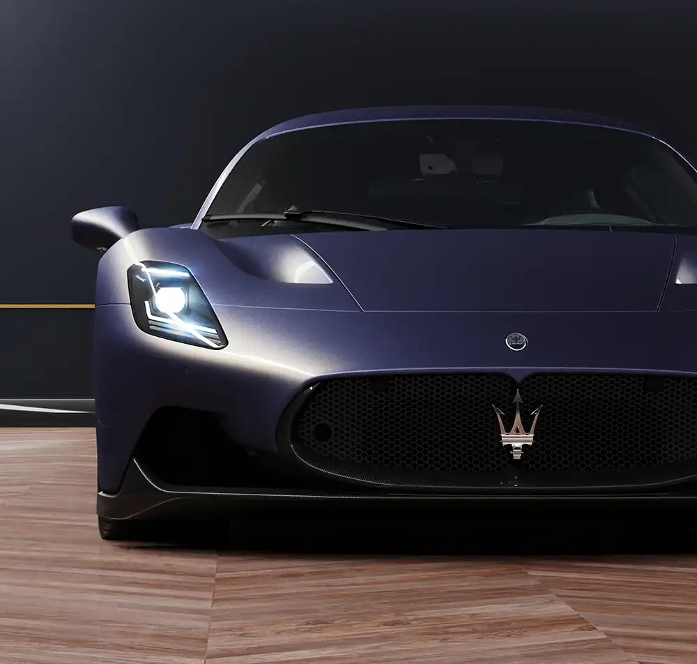 Maserati Fuoriserie Essentials MC20 Detail front.