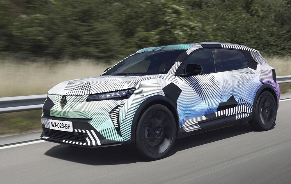 Der Renault Scénic wird zum Elektro-Crossover