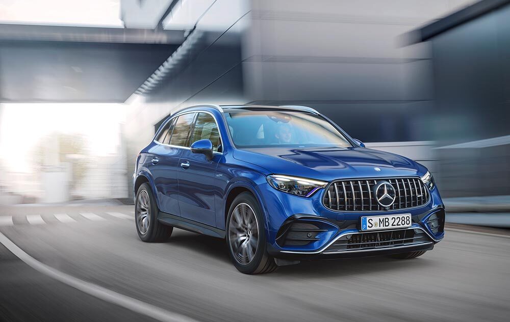 Zu Preisen ab 86.900 Euro ist ab sofort der Mercedes-AMG GLC 43 bestellbar