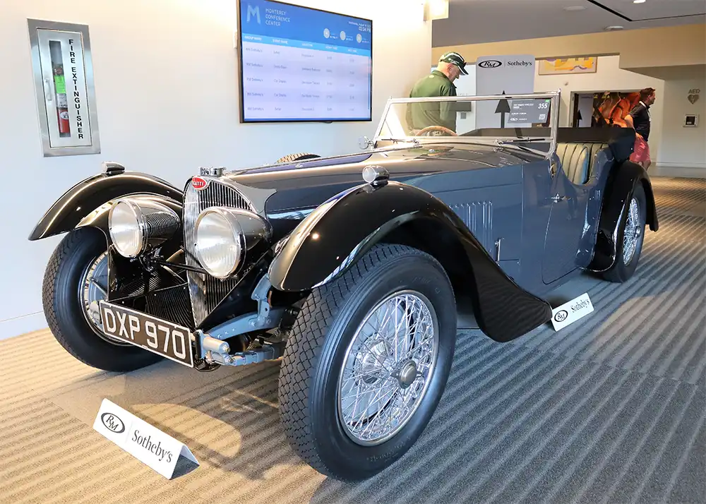 Für diesen Bugatti Type 57 SC Tourer gab es 5 Millionen Euro.