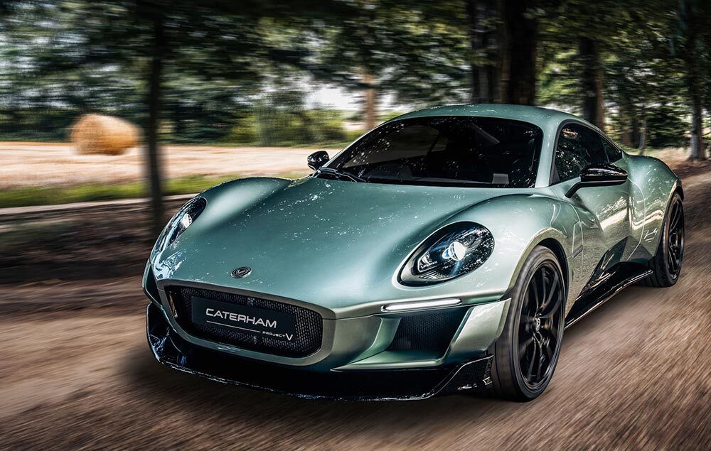 Könnte 2026 auf den Markt kommen: ein Elektro-Coupé von Caterham