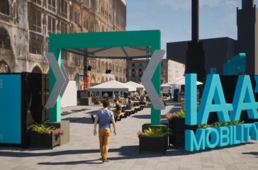 Die IAA findet in der Münchner Innenstadt statt. Foto: IAA Mobility