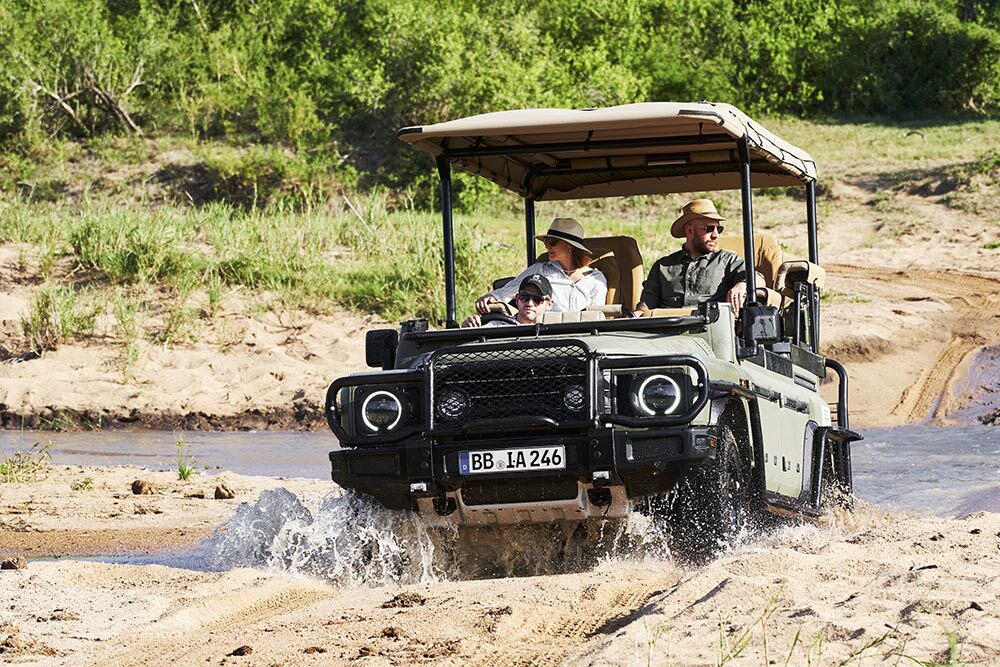 Bereits 2022 wurde von Kavango ein Ineos Grenadier zum Safari-Mobil umgebaut