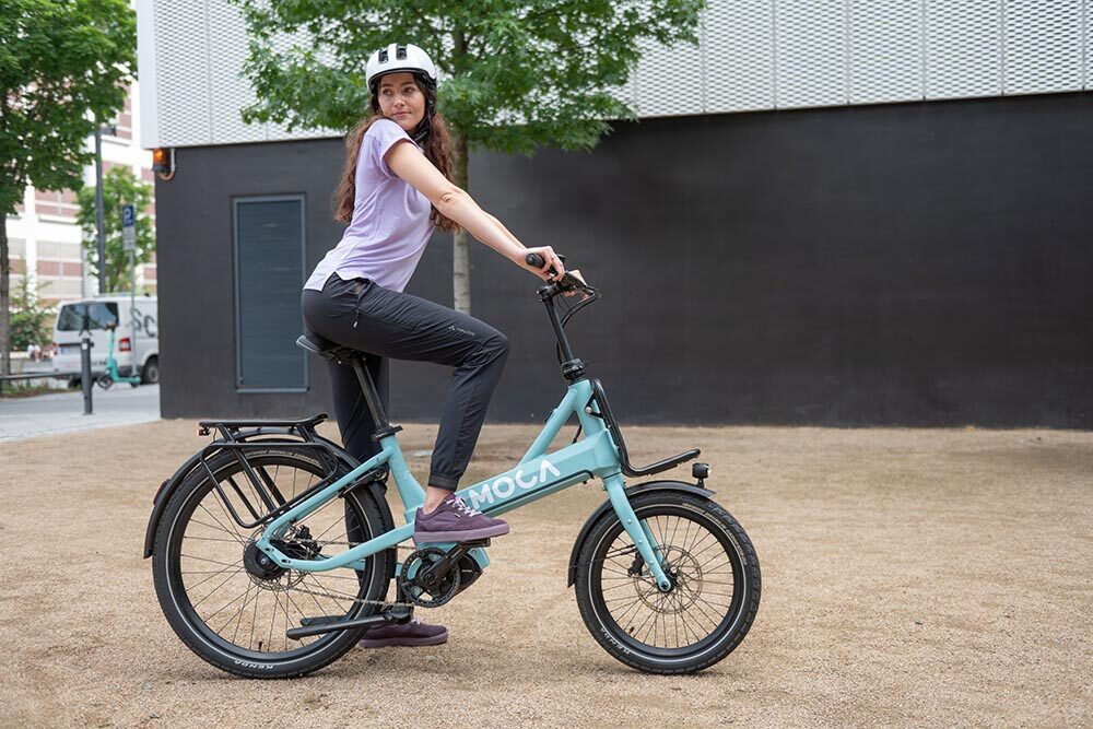 Für ein Lastenrad kommt das Moca vergleichsweise handlich daher