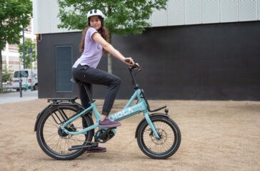 Für ein Lastenrad kommt das Moca vergleichsweise handlich daher