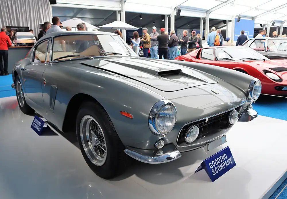 Auf Rang drei schaffte es dieses Jahr ein Ferrari 250 GT SWB Coupe von 1962 mit 8,7 Millionen Euro.
