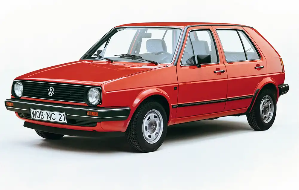 1983: Nach 6,99 Millionen Golf I debütiert im August der Golf II.