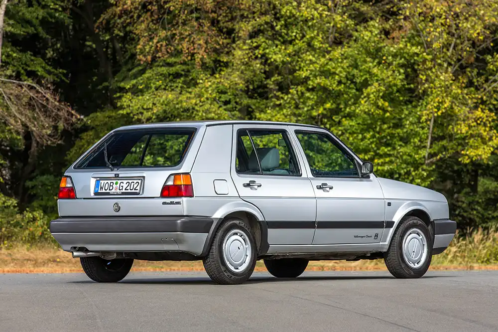 Hier ein Golf GL mit dem 89er-Facelift.
