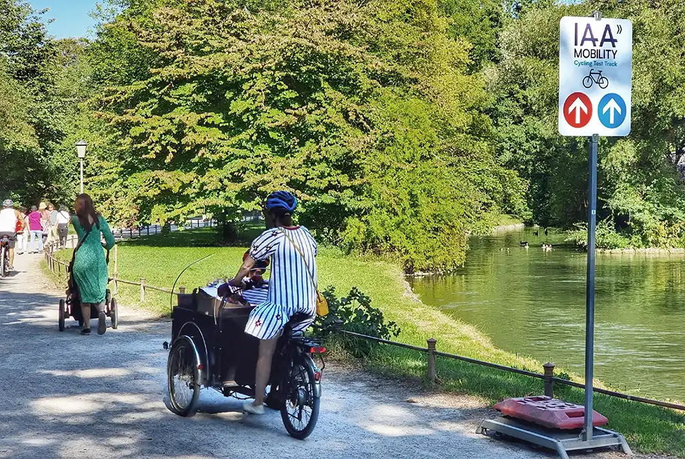 Auch Lastenräder spielen eine Rolle bei der diesjährigen IAA.